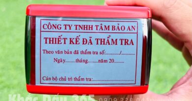 khắc dấu Hà Nội lấy ngay