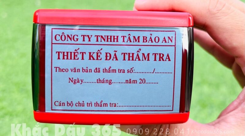 khắc dấu Hà Nội lấy ngay