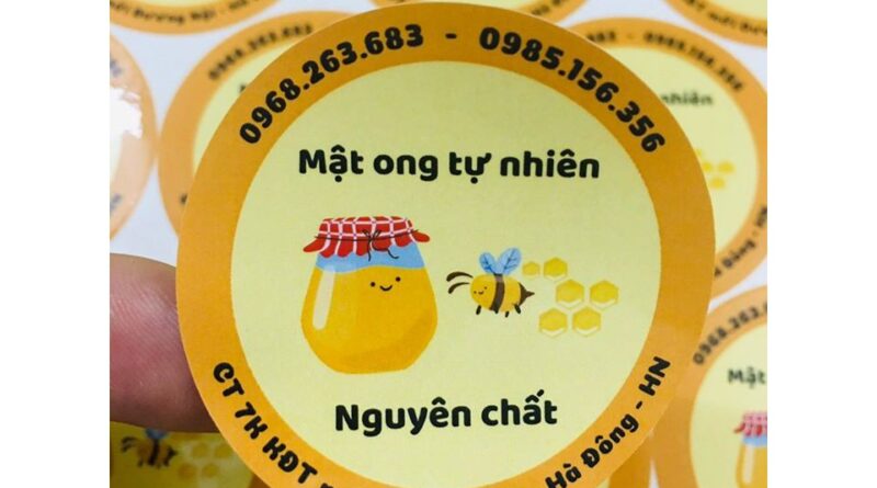 tem decal nhựa