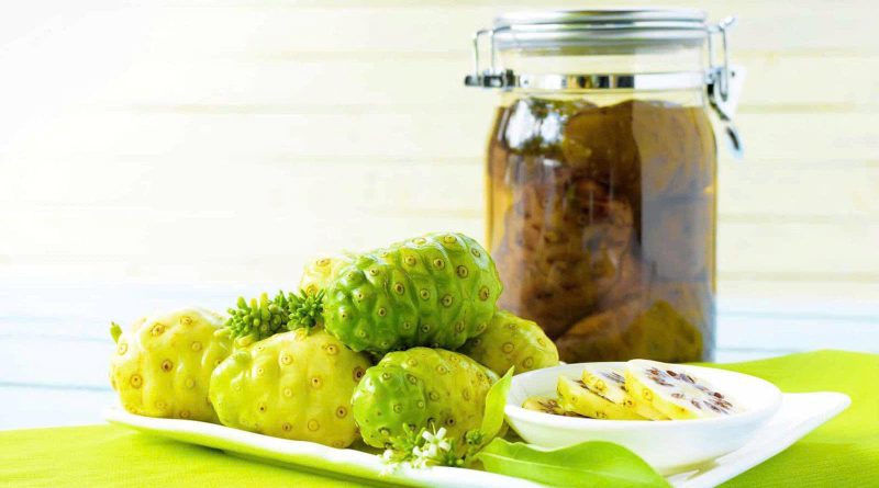 cách ngâm rượu trái nhàu tươi