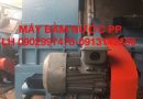 máy băm nhựa tái chế