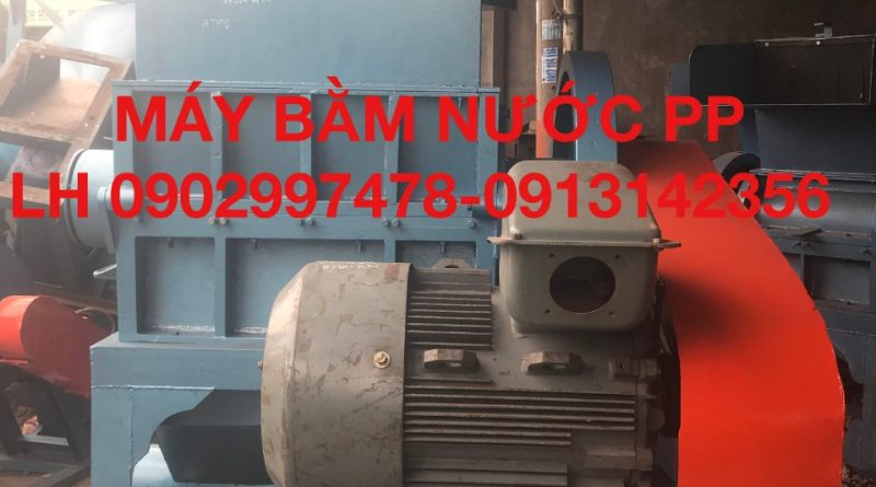 máy băm nhựa tái chế