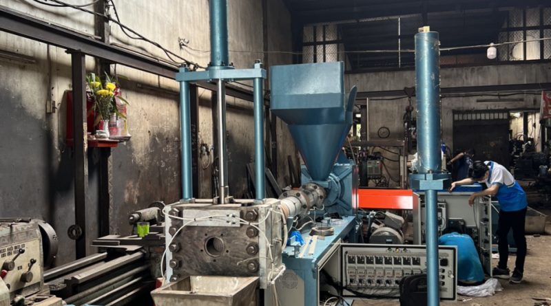 máy sản xuất hạt nhựa tái chế