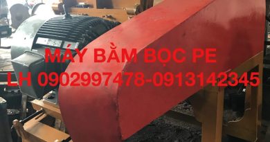 máy tái chế túi ni lông