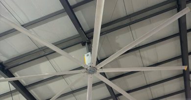 quạt trần công nghiệp cánh dài