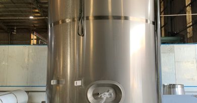bồn chứa trụ đứng inox công nghiệp