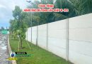 Tư liệu công trình hàng rào lắp ghép tại Bình Dương
