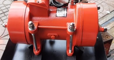 máy đầm bàn chạy điện