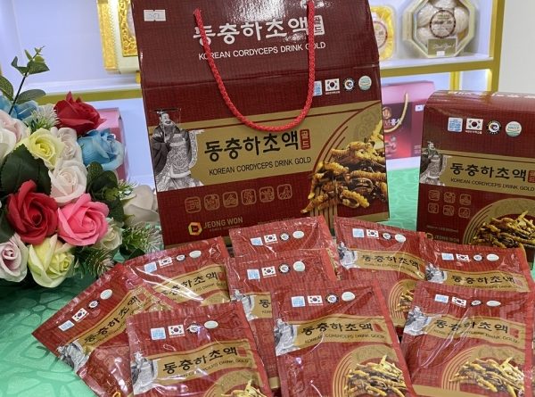 nước uống đông trùng hạ thảo bến cát