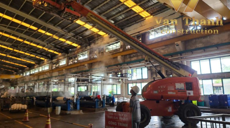 Báo giá sửa chữa nhà xưởng