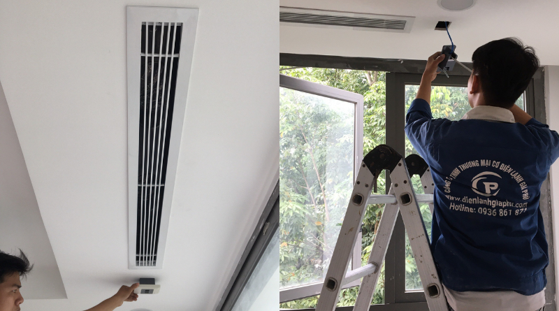 điều hoà nối ống gió daikin