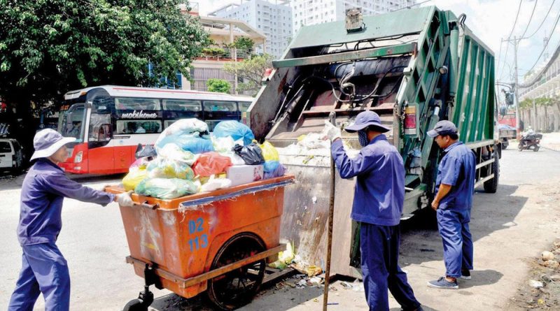 đơn vị thu gom rác thải sinh hoạt