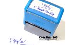 Khắc dấu phường An Đông