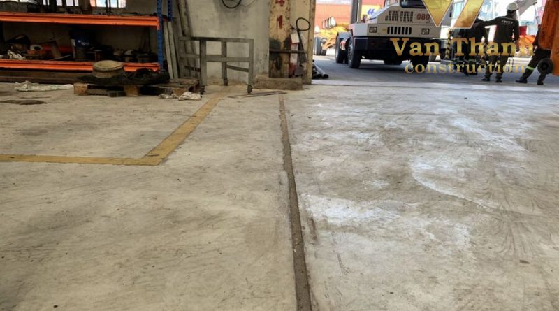 sửa chữa nền nhà xưởng