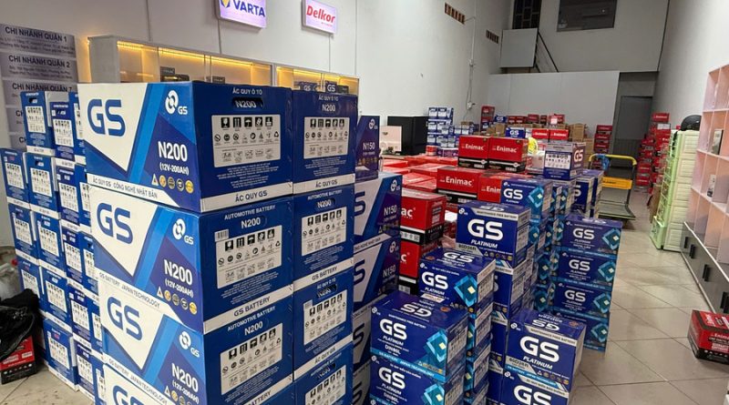 Bình ắc quy xe Hyundai