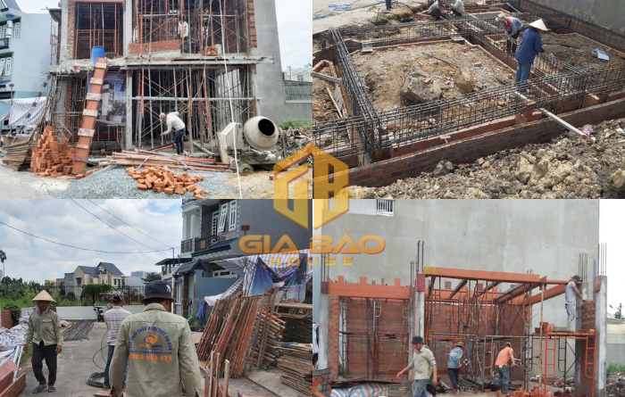 giá xây dựng phần thô nhà phố