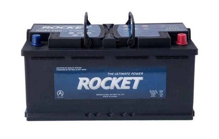 ắc quy Rocket AGM L6