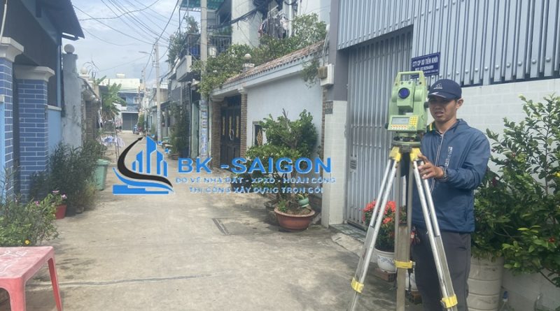 Đo vẽ hoàn công nhà ở phường Tây Thạnh