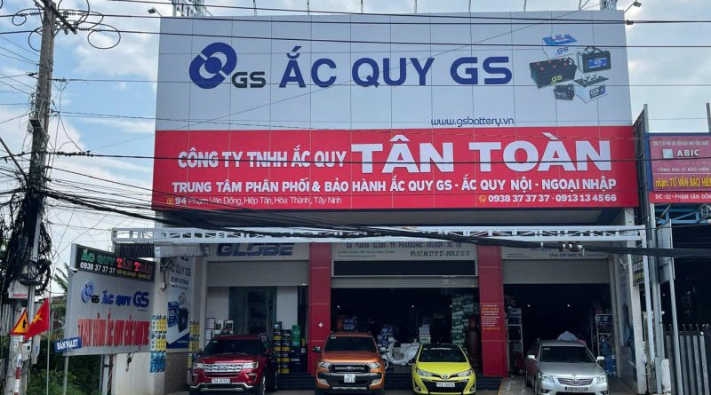 thay bình ắc quy KCN TÂY BẮC CỦ CHI