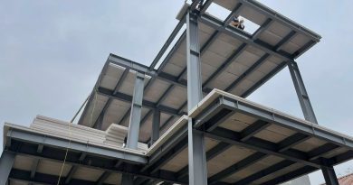 Thi công nhà thép tiền chế 4 tầng tại TPHCM