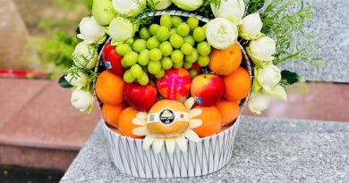 Trái cây xin lộc Cô Sáu