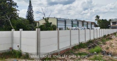 tường rào be tông đúc sẵn
