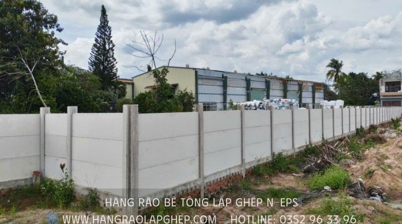 tường rào be tông đúc sẵn