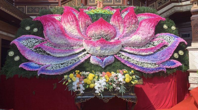 dịch vụ trang trí lễ đài phật