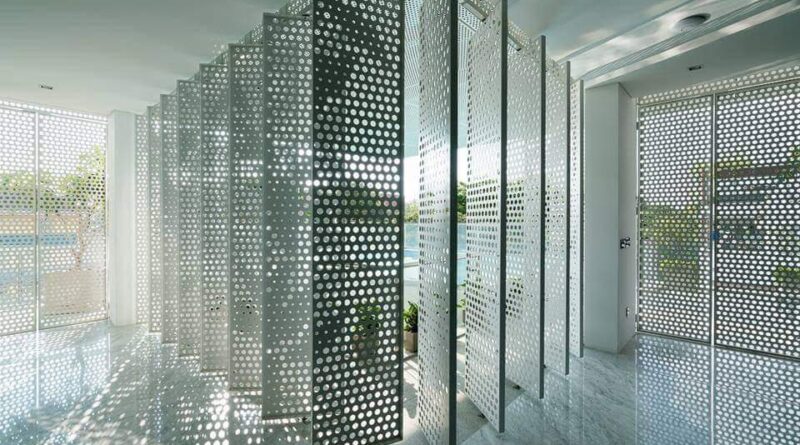 lưới thép trang trí đột lỗ cnc bền tại tphcm