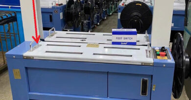 máy quấn dây đai thùng carton